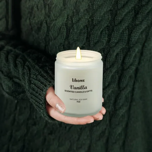 LiHome Vanilla Candles - Image 3