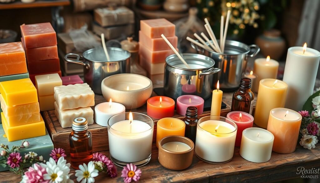 candle making techniques