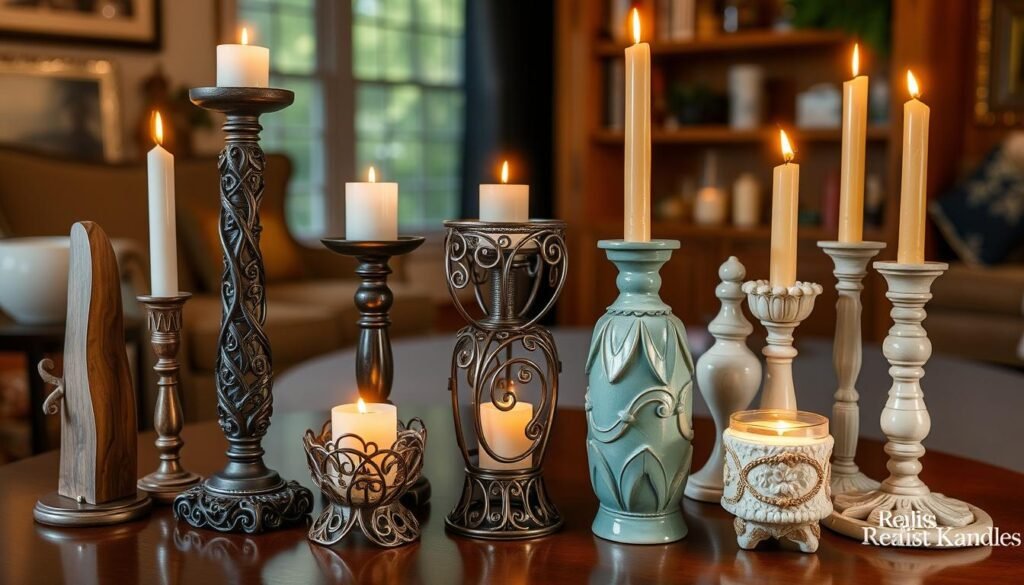 handmade candleholders