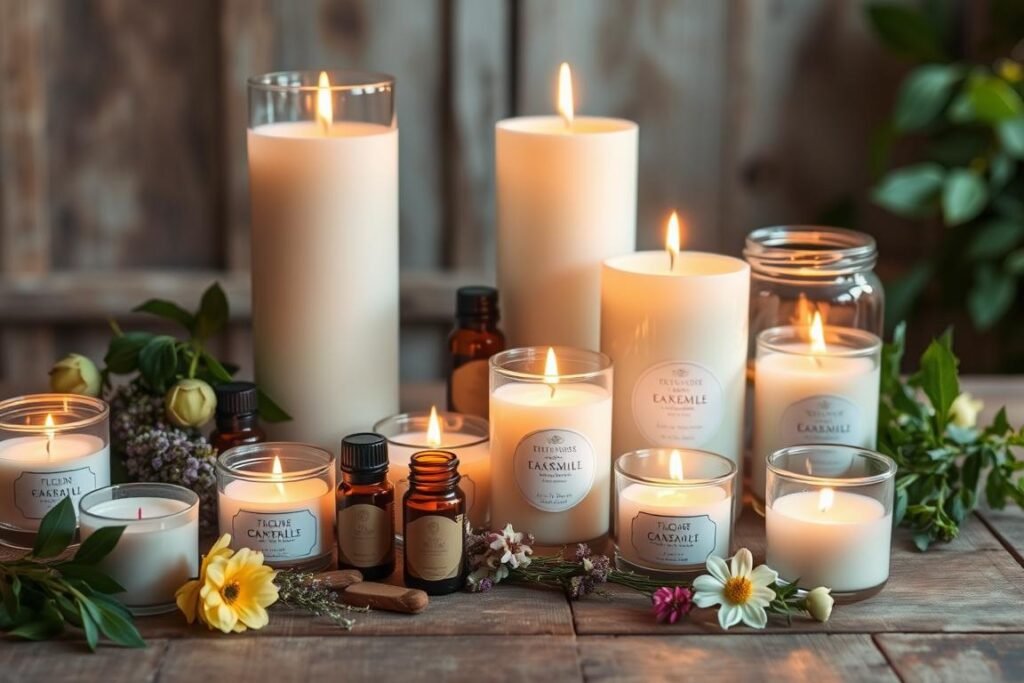 Is it safe to burn essential oils in candles?