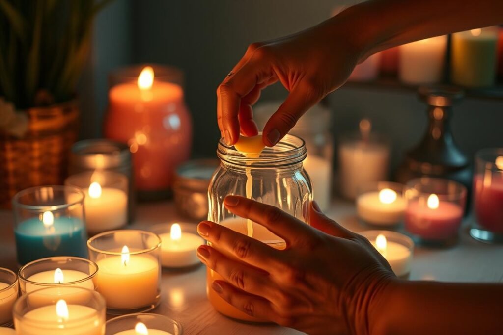 candle jar cleaning